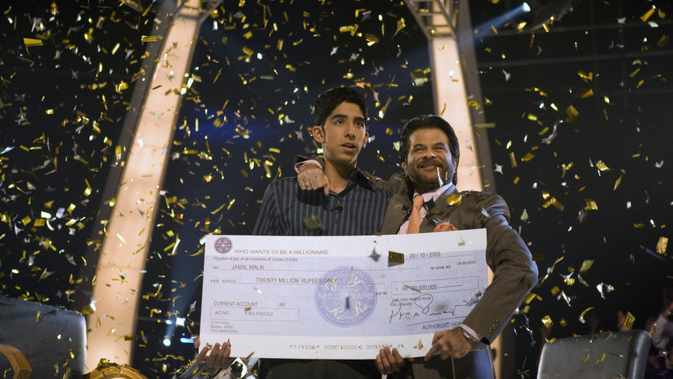 آنیلکاپور و دیو پاتل در فیلم Slumdog Millionaire